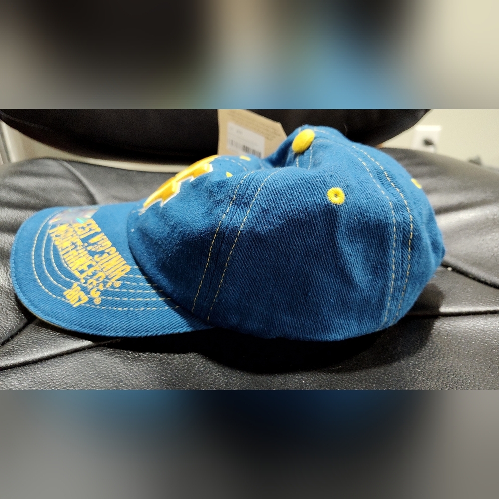NWT - West Virginia Mountaineers Officially Licensed Baseball Hat Cap, OS - Picture 3 of 9